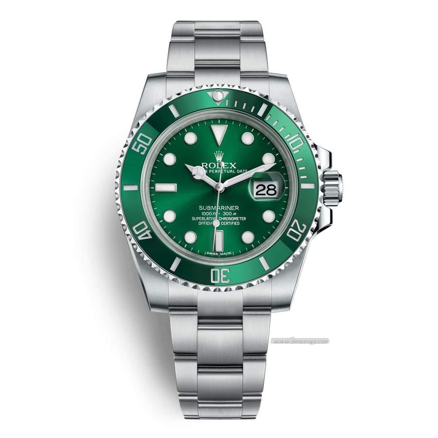 oyster perpetual green dial