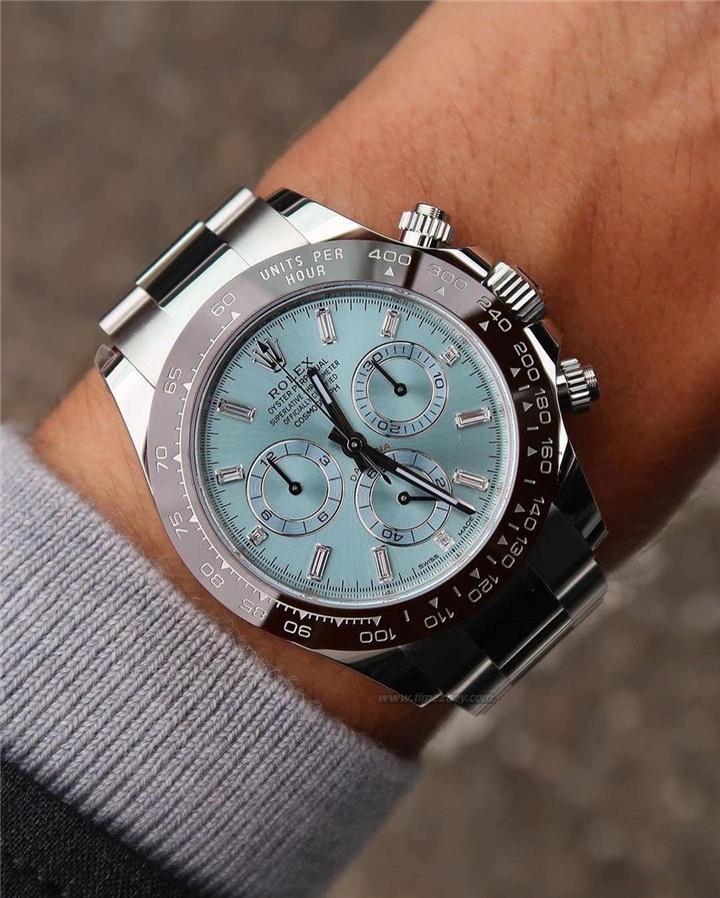 rolex sky dweller wrist